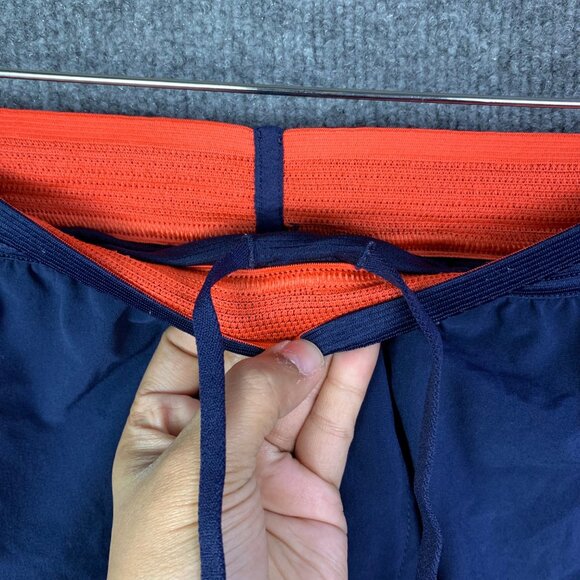 Rhone Mens Navy Blue Athletic Shorts Drawstring Size Small - Picture 3 of 11